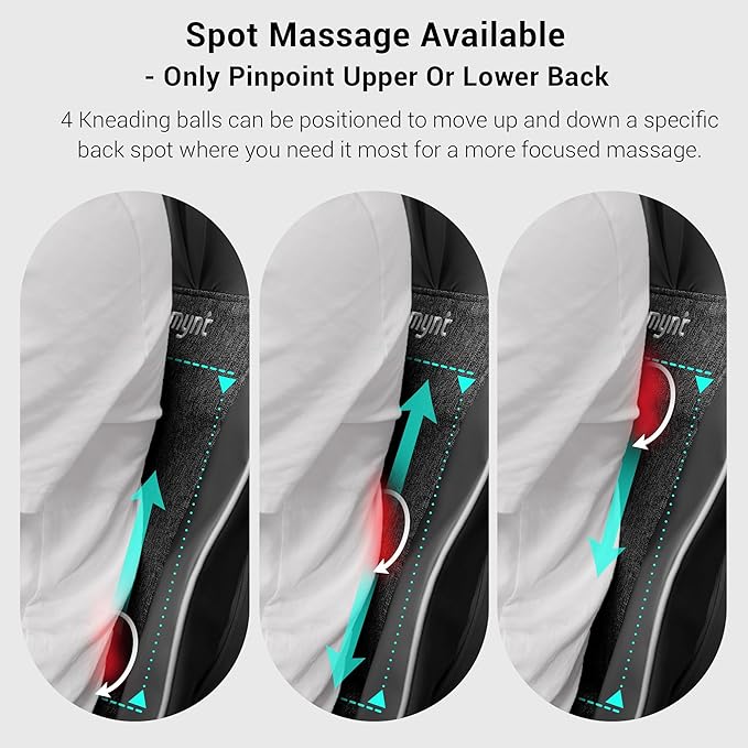 Mynt FSA Eligible HSA Approved Shiatsu Neck and Back Massager - Image 6