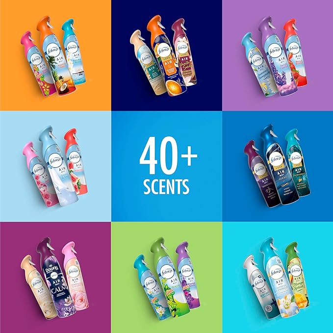 Febreze New & Improved Air Mist Bora Bora Waters, Air Freshener, Home and - Image 9