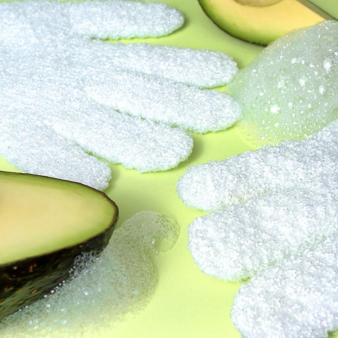 EcoTools Avocado Oil Infused Gentle Exfoliating Bath and Shower Gloves - Image 6