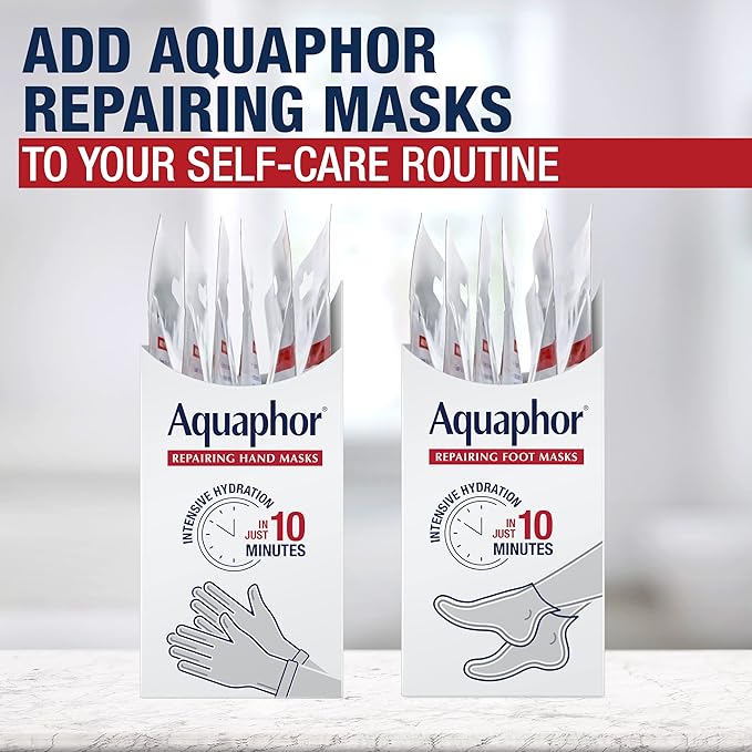 Aquaphor Repairing Foot Masks, Moisturizing Socks - Image 11