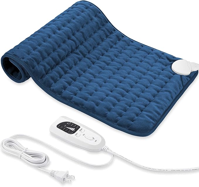 Electric Heating pad for Back Neck Shoulder Knee Arms Legs- Electric Heat Pads by BEAUTIKEN