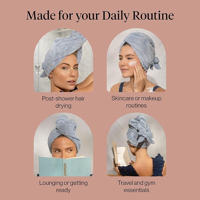 Kitsch Plush Microfiber Hair Towel Wrap - Image 6