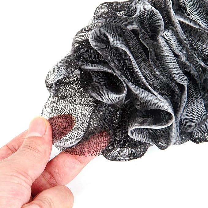 Back Scrubber for Shower, Loofah Long Handle Bath Body Brush, Soft Nylon Mesh - Image 7