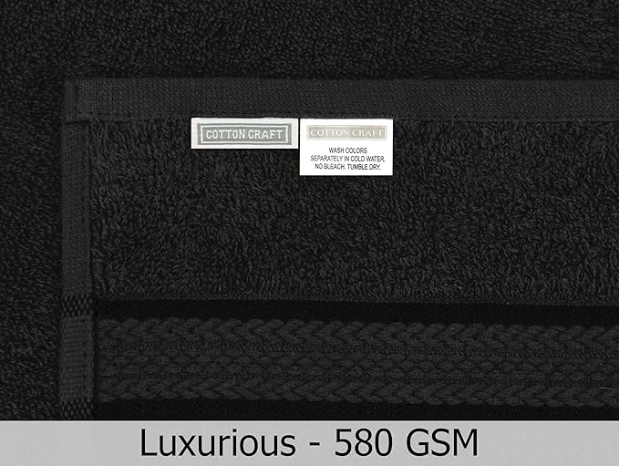 COTTON CRAFT Ultra Soft 12 Pack Wash & Face Cloths 12x12 - Image 7