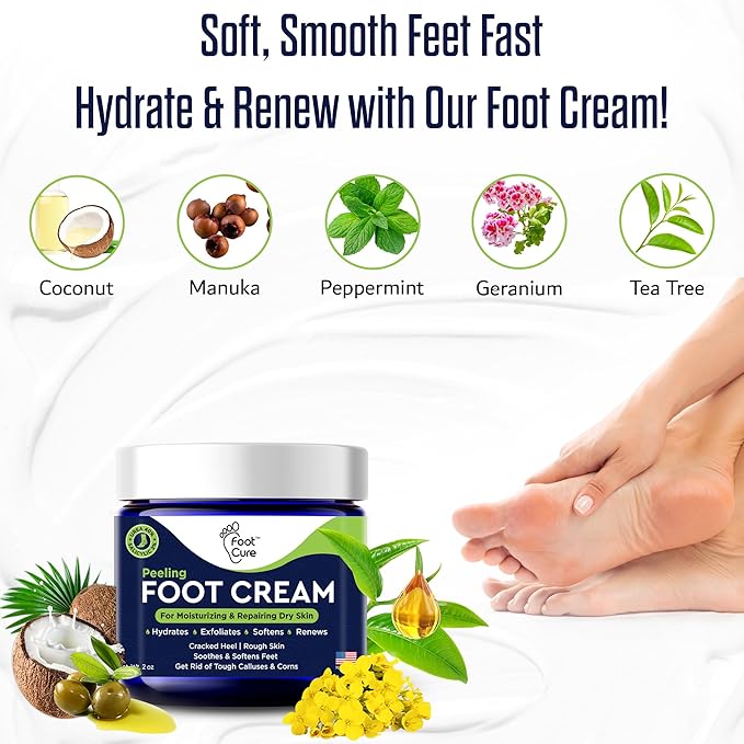 FOOT CURE Tea Tree Oil Foot Cream - Image 6