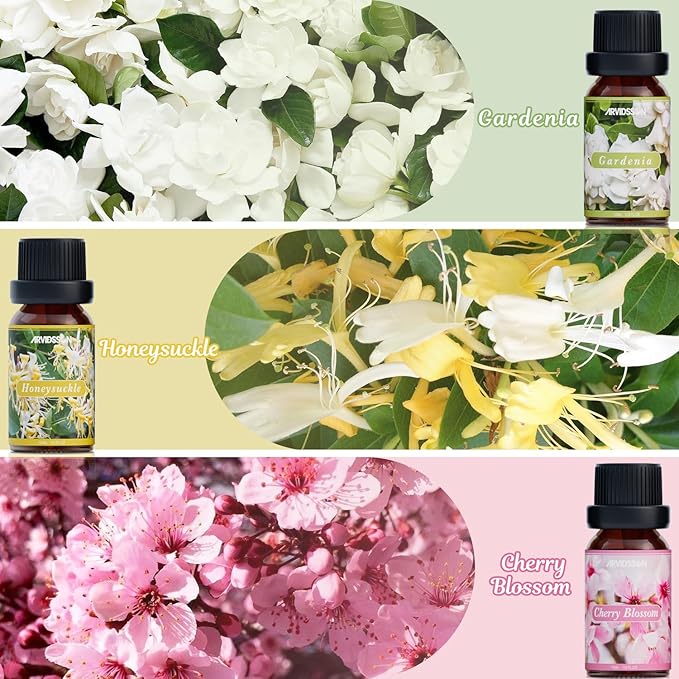 ARVIDSSON Floral Essential Oils Set, Natural Flower Essential Oil Gift - Image 3