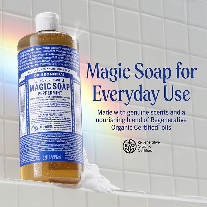 Dr. Bronner's Pure-Castile Magic Liquid Soap - Image 2