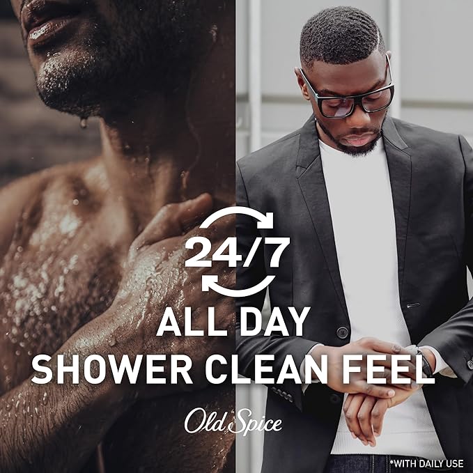 Old Spice Refreshing Body Wash for Men, 3X Defense, 24/7 Shower Fresh - Image 5