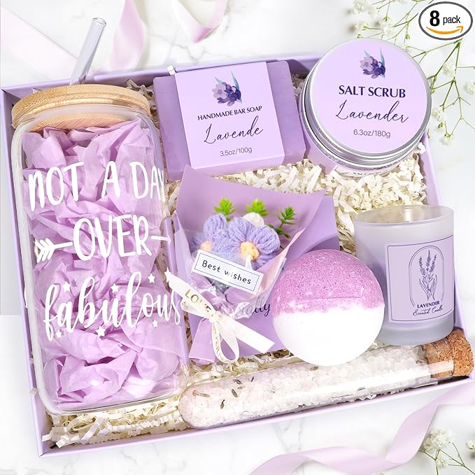 Mothers Day Gifts for Mom, Spa Baskets for Women, Birthday Gifts for Women by Frerdui