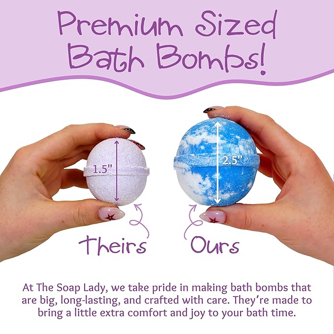 The Soap Lady Seasonal Bath Bombs - Image 4
