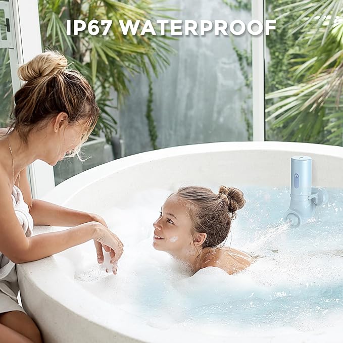 MOMFANN Bath Jet Spa, Bath Jet/Bubble Mode, Cordless Portable Bathtub - Image 5