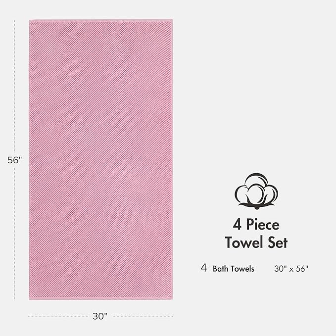 Madison Park 4-Piece Bath Towel Set - Image 9