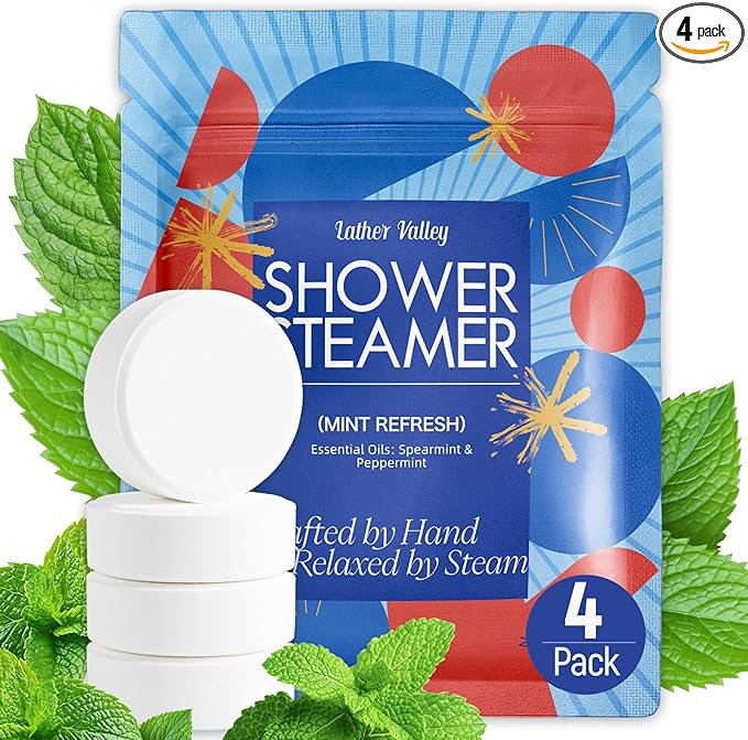 Shower Steamers Aromatherapy & Sport, 100% Pure Natural Essential Oils by Unknown