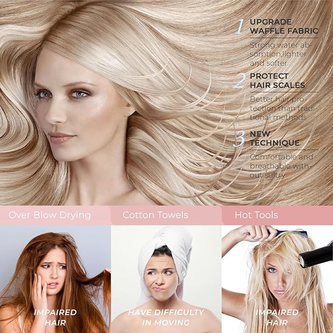 MaopaoBeauty Microfiber Hair Towel - Image 7