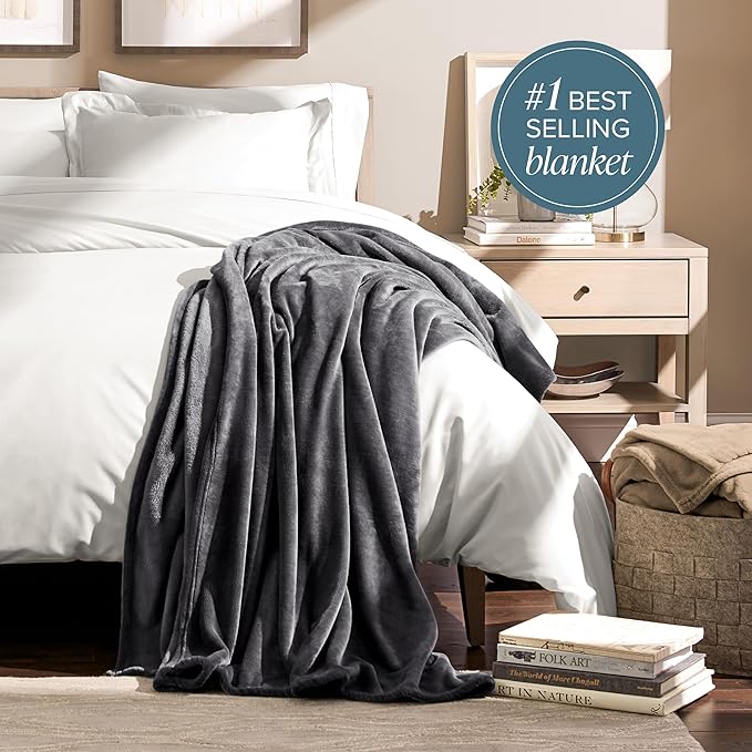 Bare Home Fleece Blanket - Image 4