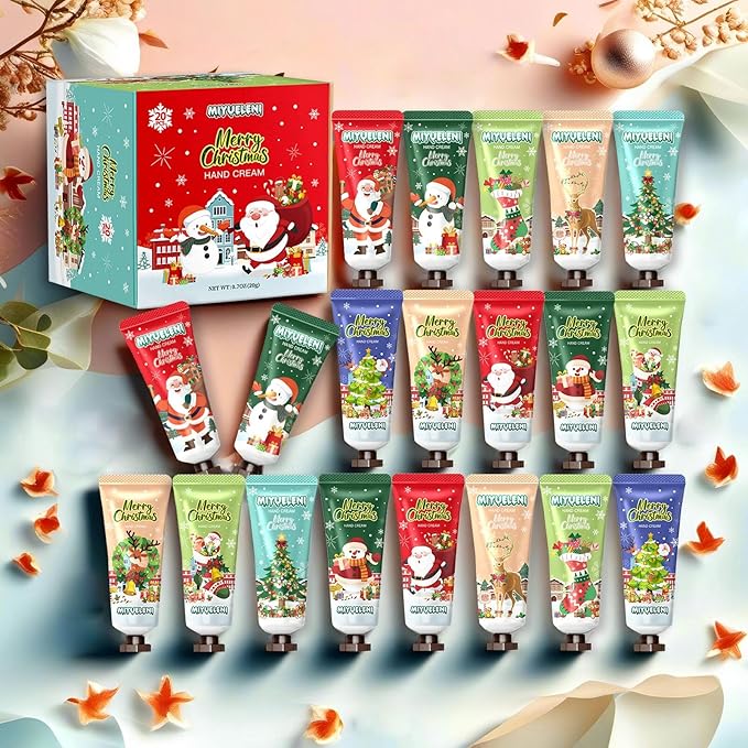 20 Pack Christmas Hand Lotion Gift Set，Mothers Day Gifts, Teacher Appreciation - Image 3