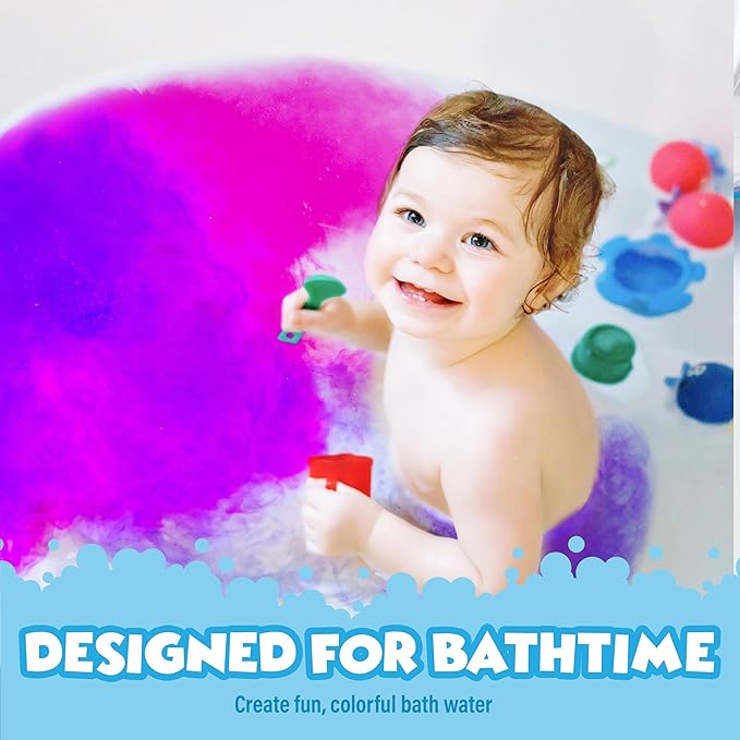 Tub Works® Bath Color Fizzies, Bath Color Tablets - Image 3