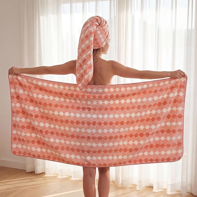 SmoothNovelty 16 Pack Microfiber Bath Towels Bulk 27'' x 60'' Oversized Size - Image 6