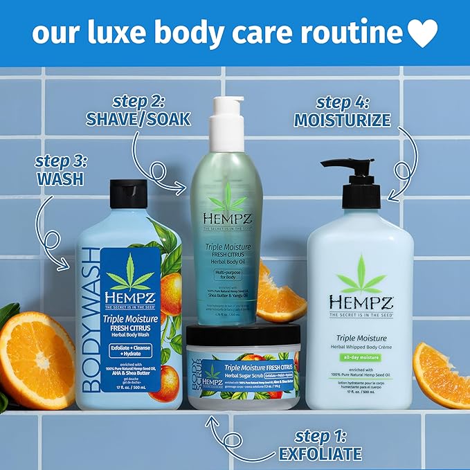 Hempz Triple Moisture Body Moisturizer, 17 Oz – Hydrating Lotion Rich - Image 7