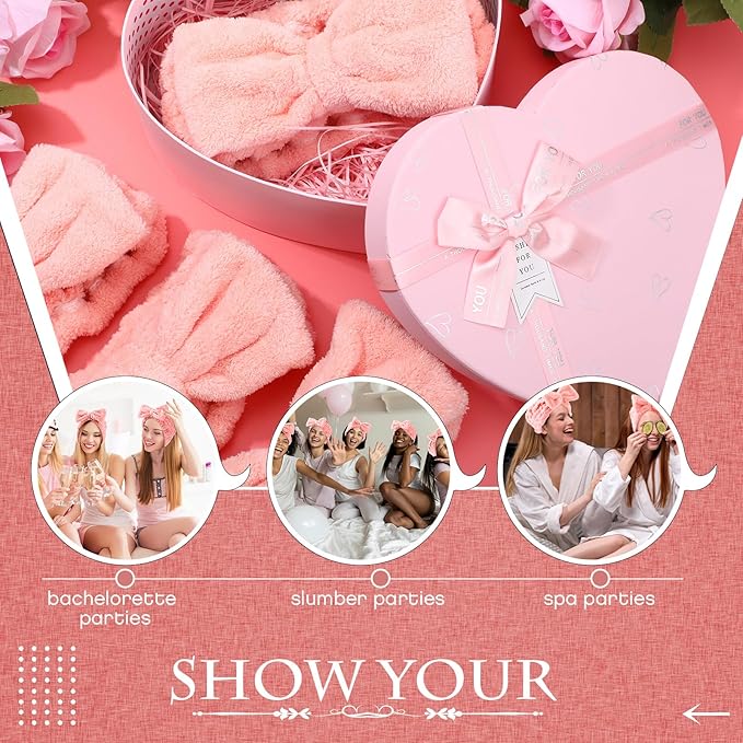 Yunlly 20 Pcs Spa Headband for Women 4 Inches Width Facial Makeup Hair Band - Image 6