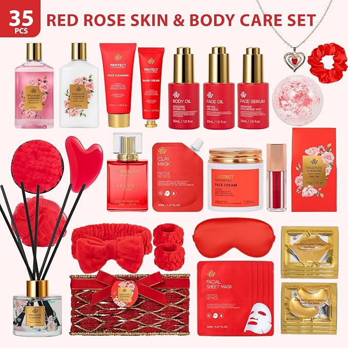 35 Pcs Mothers Day Gifts Baskets - Image 2