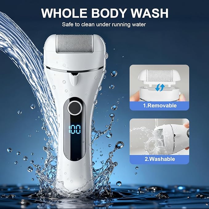 9.0 Upgrade Electric Foot Callus Remover CMTQVFL -【Removes 99.99% of Calluses - Image 7