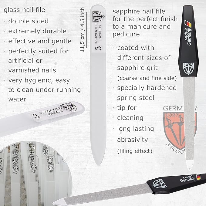 3 Swords Germany – manicure pedicure set kit - Image 3
