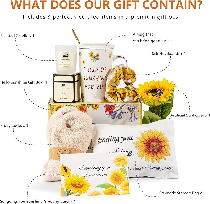 Birthday Gifts for Women, Self-Care Gift Box for Women - Image 2