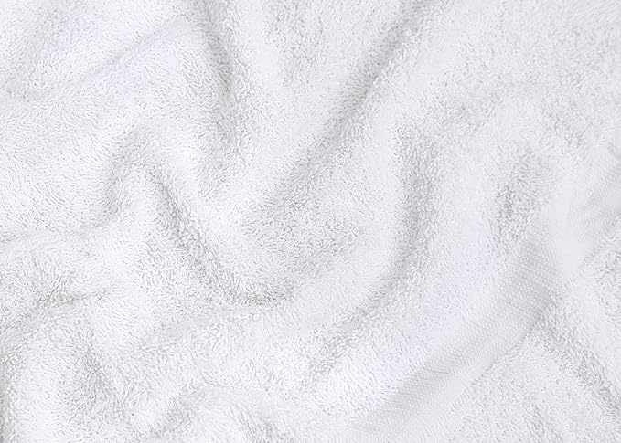 GOLD TEXTILES 60 White Economy Bath Towels Bulk Cotton Blend - Image 7