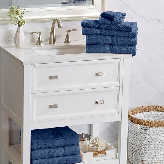 NY Loft 100% Cotton 2 Pack Bath Sheet Towel Set | Super Soft & Absorbent - Image 6