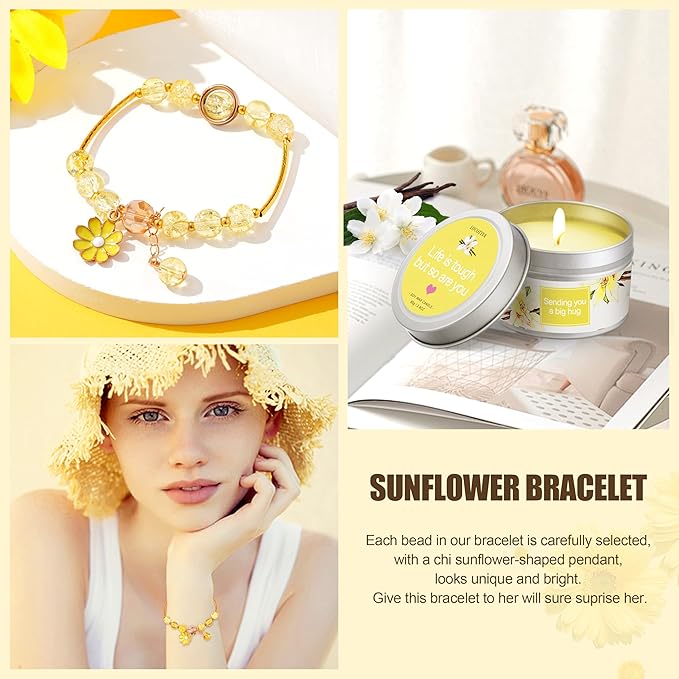Gifts for Women, Bath and Body Gift 10 pcs Warm Vanilla Self Care Set for - Image 5