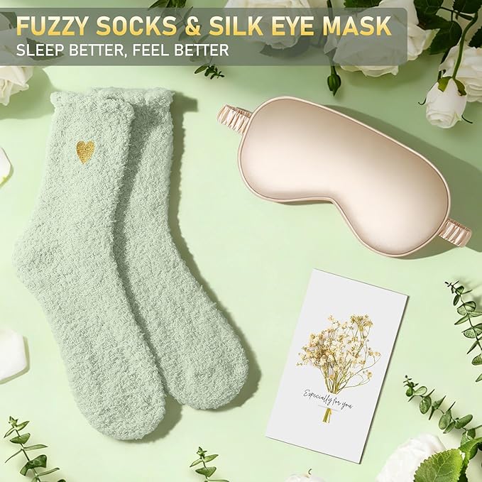 Birthday Gifts for Women, Gift Baskets for Women Self Care Spa Set, Get Well - Image 9