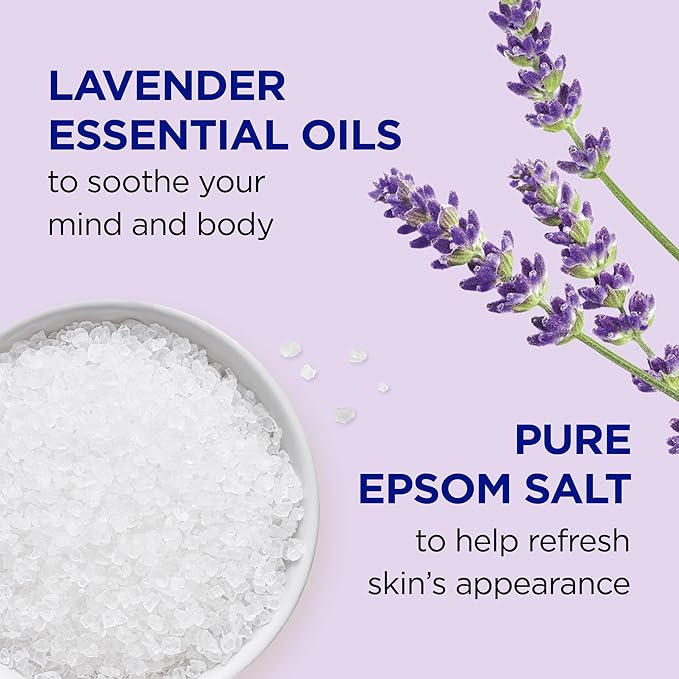 Dr Teal's Foaming Bath with Pure Epsom Salt, Soothe & Sleep with Lavender - Image 3