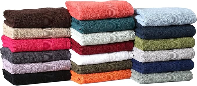 Belizzi Home Ultra Soft 6-Piece Hand Towel Set 16x28-100% Ringspun Cotton - Image 5