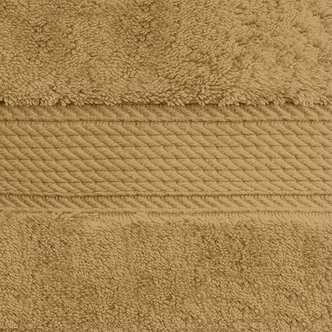 Superior Egyptian Cotton Pile Face Towel/Washcloth Set of 6, Ultra Soft Luxury - Image 2