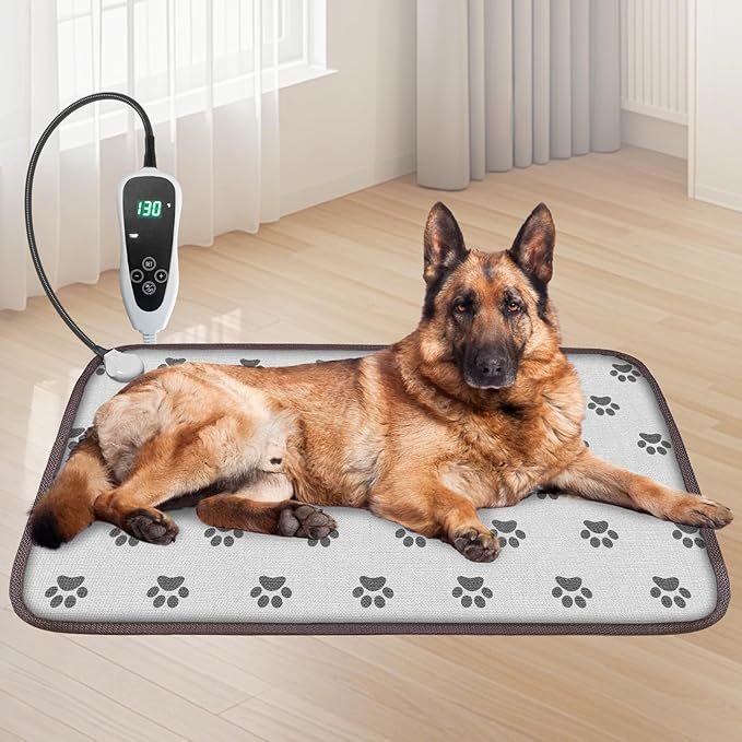 GOLOPET Large Dog Heating Pad 34x21in by Afullrangeofservicesforyourpet