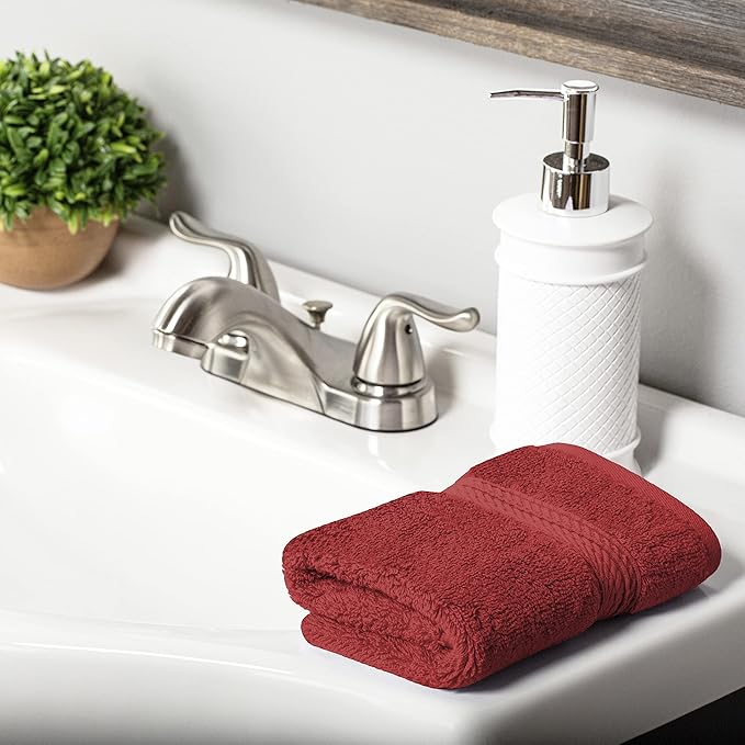 Superior Egyptian Cotton Pile 10 Piece Towel Set, Includes 2 Bath, 4 Hand - Image 5