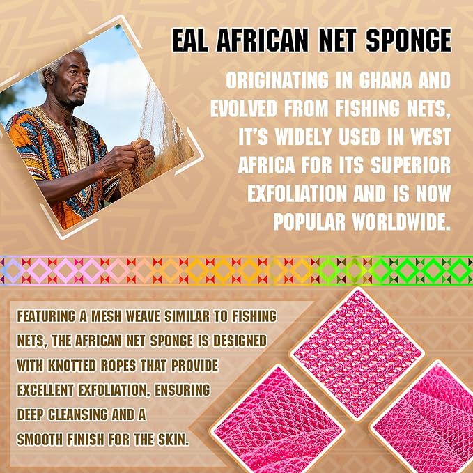 Authentic African Net Sponge - Image 3
