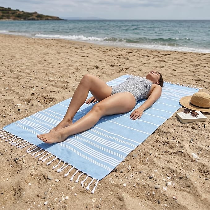 EPHESUS TOWELS Turkish Beach Towel - Image 3