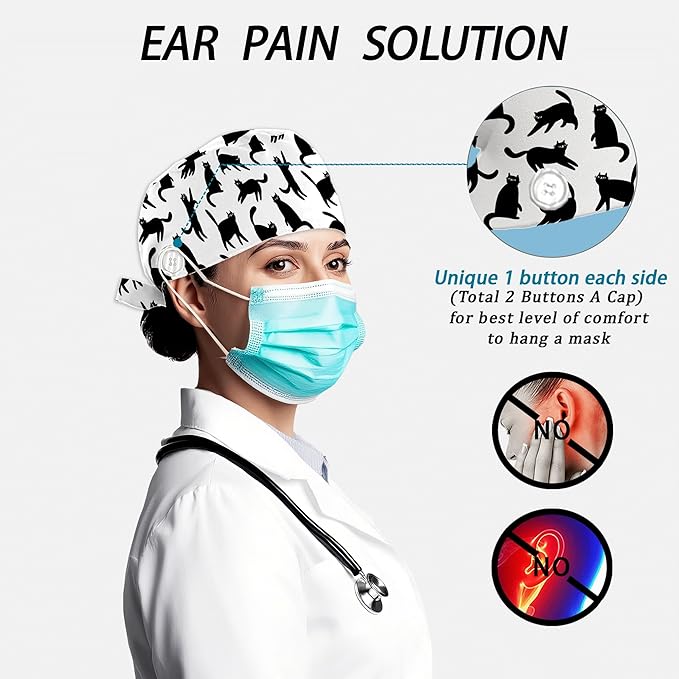 2 Pcs Working Cap with Sweatband - Image 5