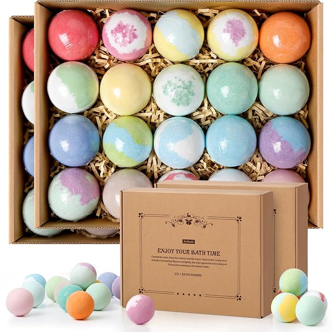 ZenBombs Bath Bombs Set, Handmade Bubble Bath & Fizzy, Ideal Presents by ZenBombs