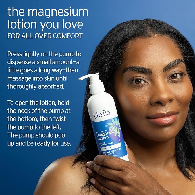 LIFE-FLO Unscented Magnesium Lotion - Image 4