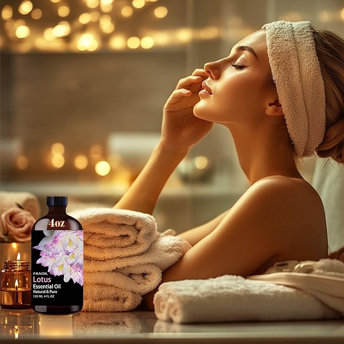 Lotus Essential Oil, Lotus Oil 4 Fl Oz 120ML - Image 8