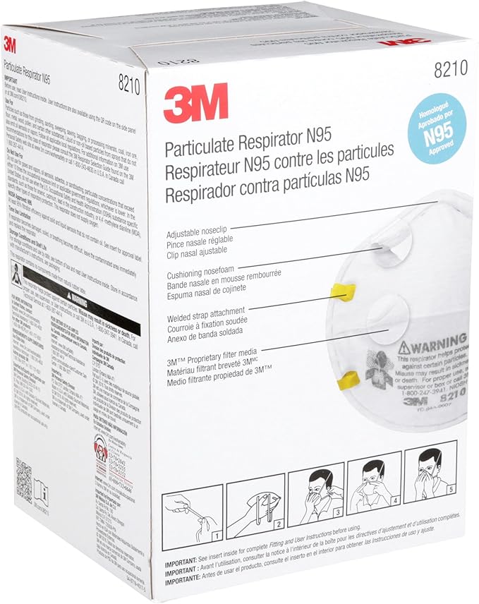 3M 8210 Particulate Respirator - Image 11