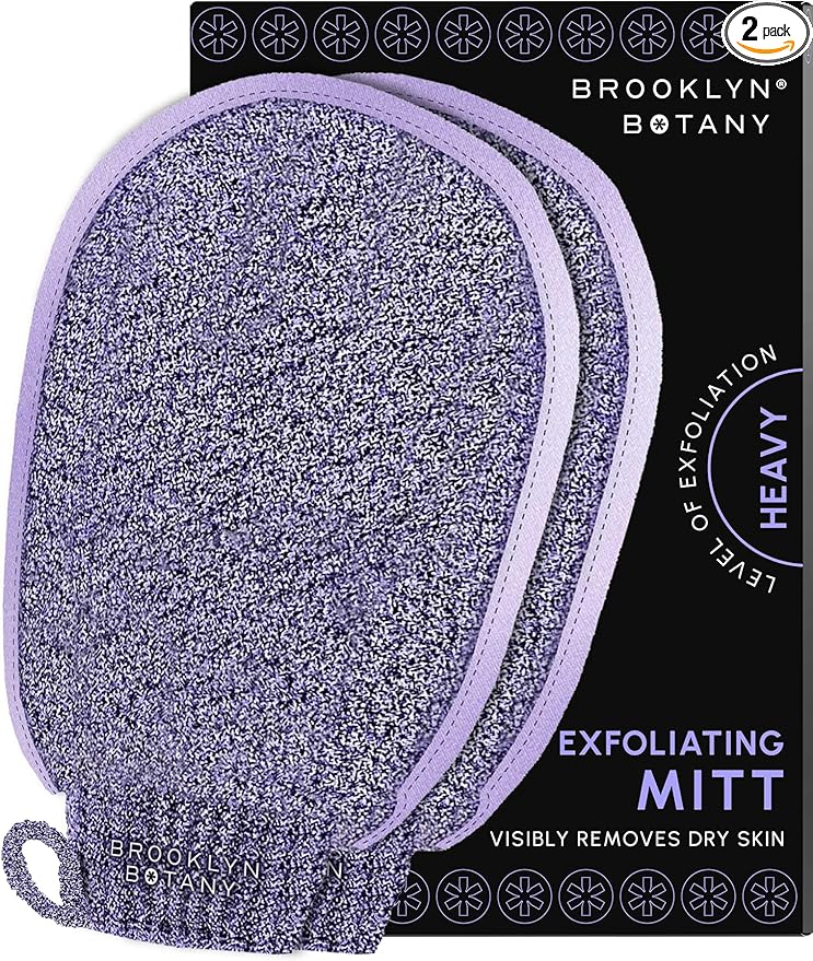 Brooklyn Botany Exfoliating Mitts by BrooklynBotany