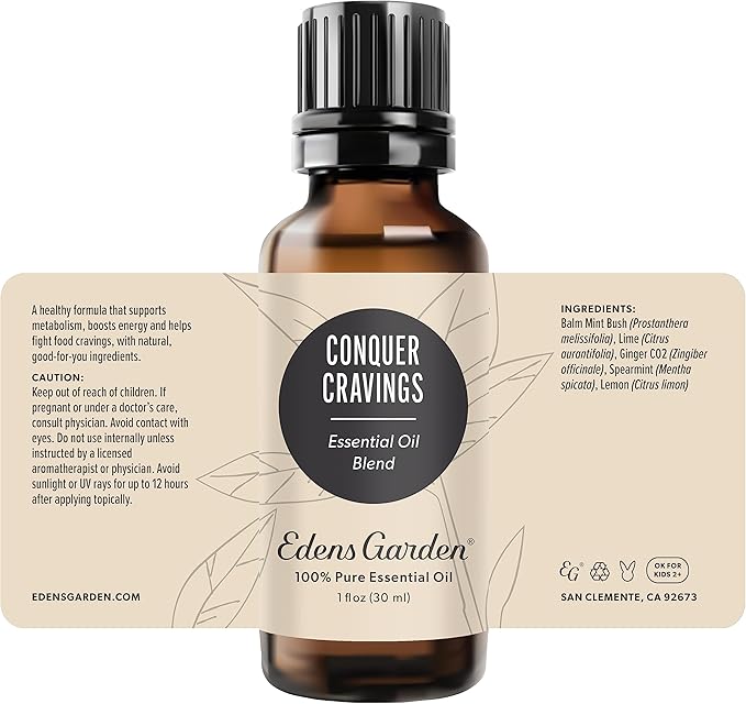 Edens Garden Conquer Cravings Essential Oil Blend- 100% Pure Premium Grade - Image 9
