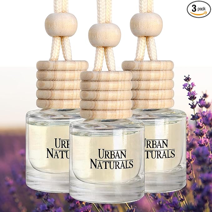 Urban Naturals Car Air Freshener Diffuser 3 Pack by UrbanNaturals