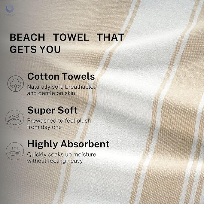 Cotton Turkish Beach Towel - Image 11