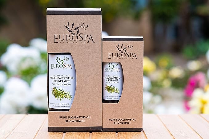 EuroSpa Aromatics Pure Eucalyptus Oil ShowerMist and Steam Room Spray, - Image 3