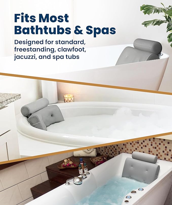 Everlasting Comfort Luxury Bath Pillow - Image 5